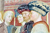 Castiglione Olona - Battistero della Collegiata. Il ciclo di affreschi della cappella di San Giovanni Battista (Masolino s Panicale 1435 circa). 